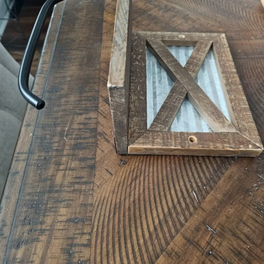 Metal and Wood Rustic Toilet Paper Holder / Hand Towel Hook ~ 2 AVAILABLE
